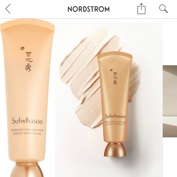 20pcs x SULWHASOO OVERNIGHT VITALIZING MASK EX (Total 80ml) - Picture 6 of 6